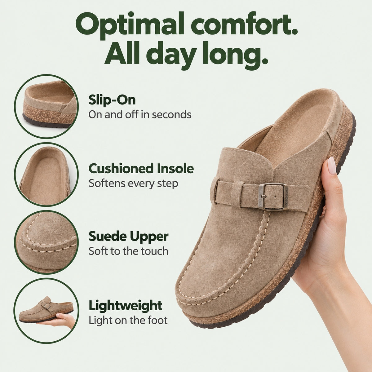 Phoenix – Unisex Orthopedic Loafers, features