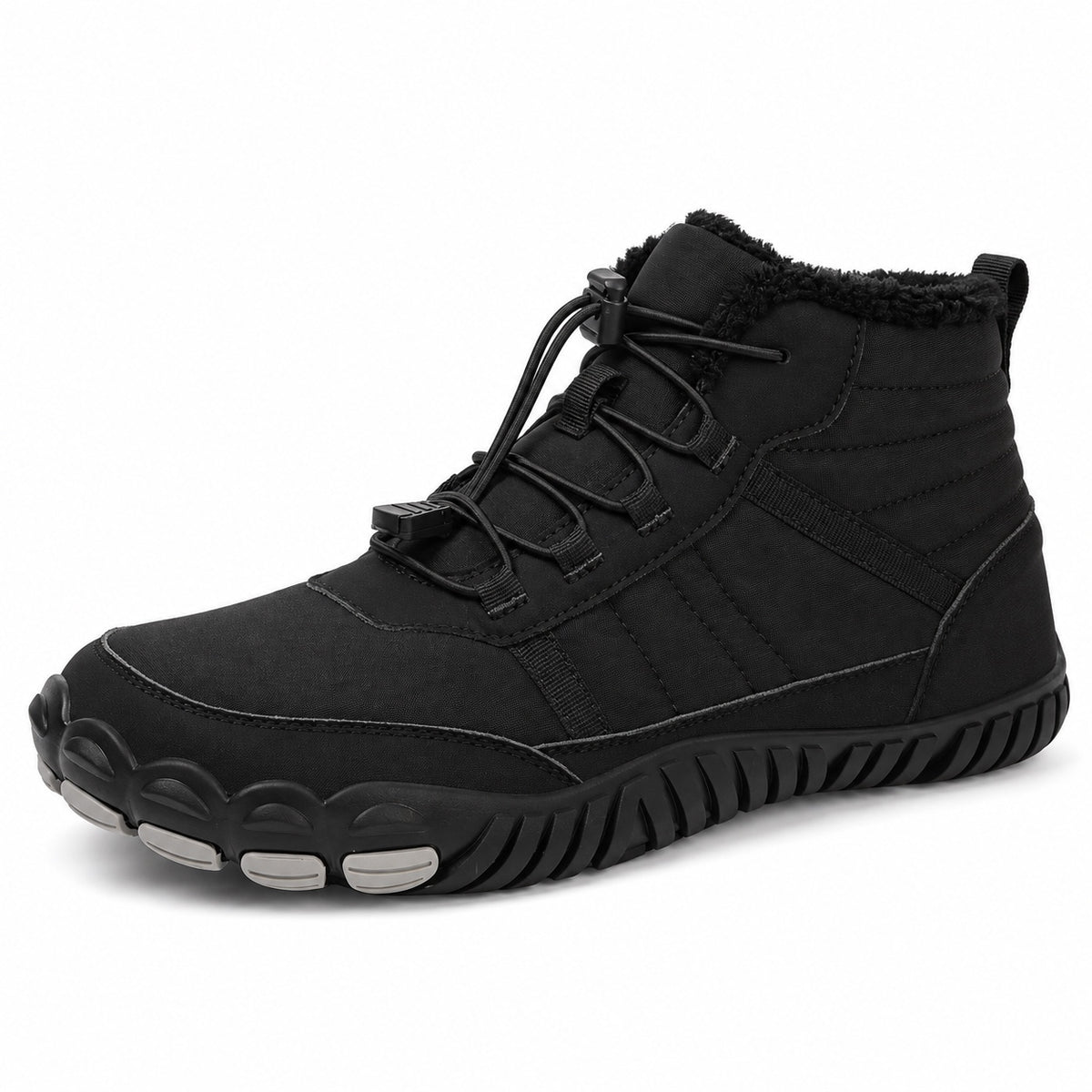 Poole – Unisex Barefoot Shoes in Black