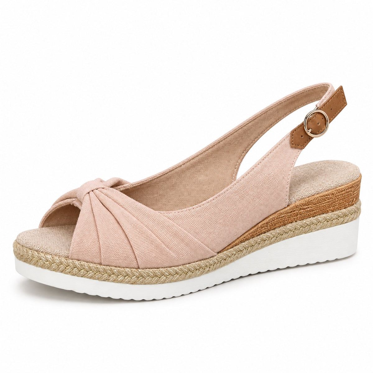 Pope – Unisex Wide Toe Box Sandals in Pink