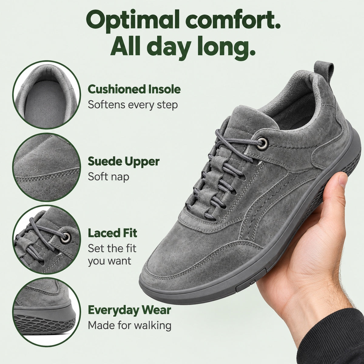 Ralph – Men's Walking Sneakers, features