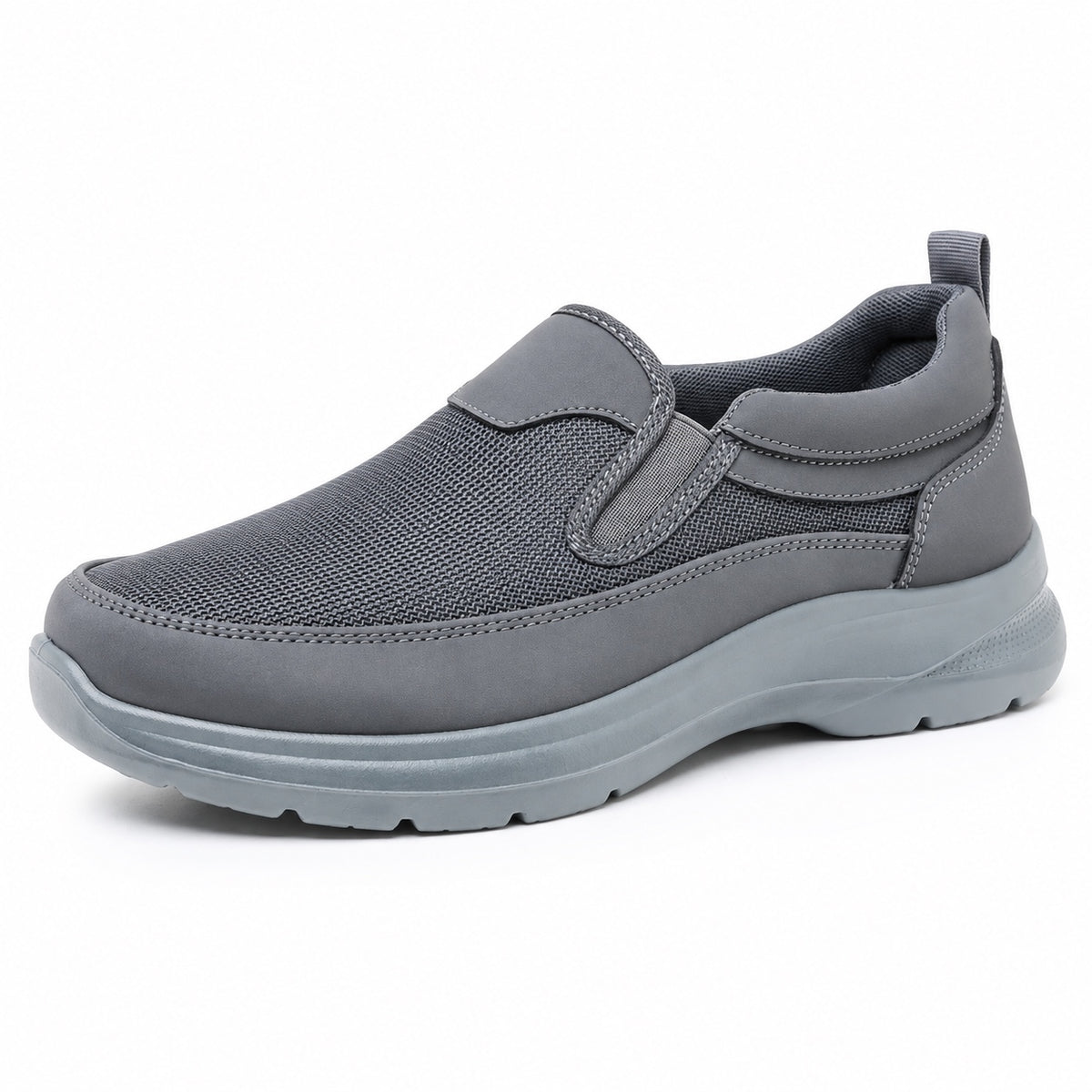 Randall – Men's Slip-On Sneakers in Gray