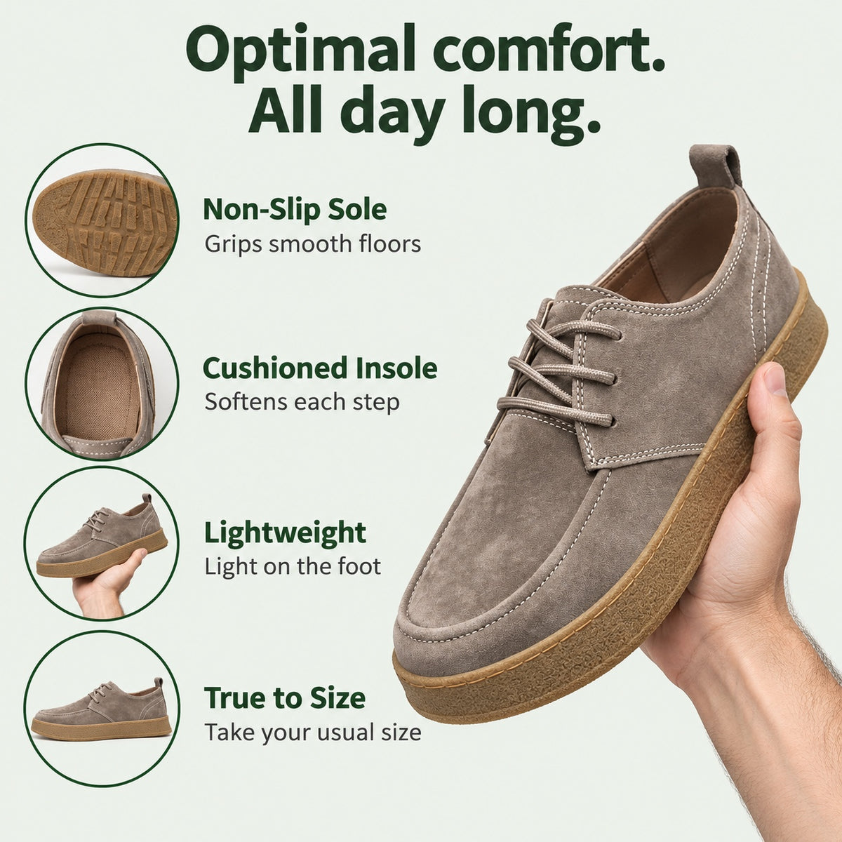 Raul – Men's Non-Slip Sneakers, features