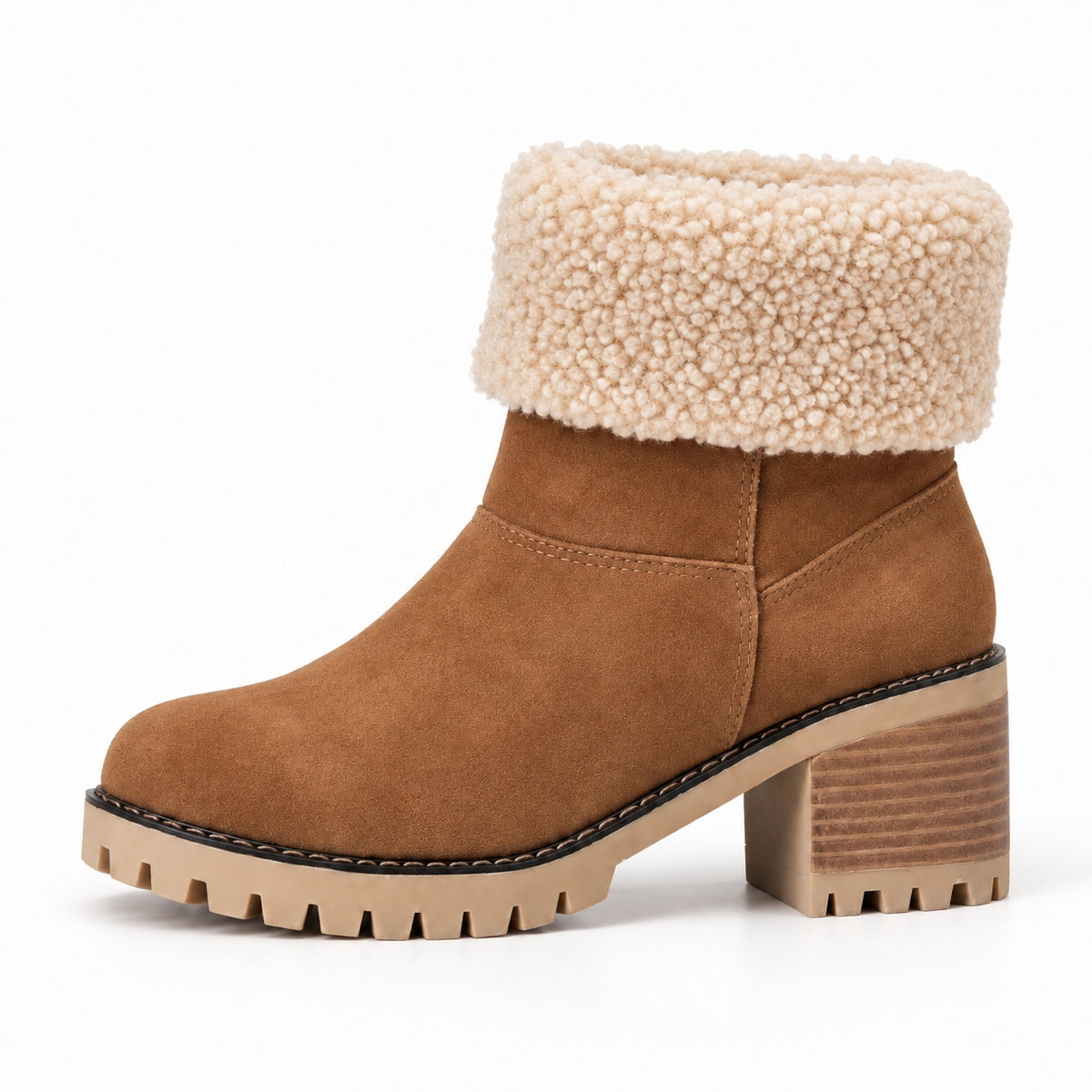 Roberta – Women's Comfort Boots in Dark Brown