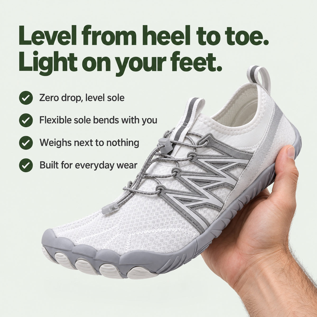Romero – Unisex Barefoot Shoes, key benefits