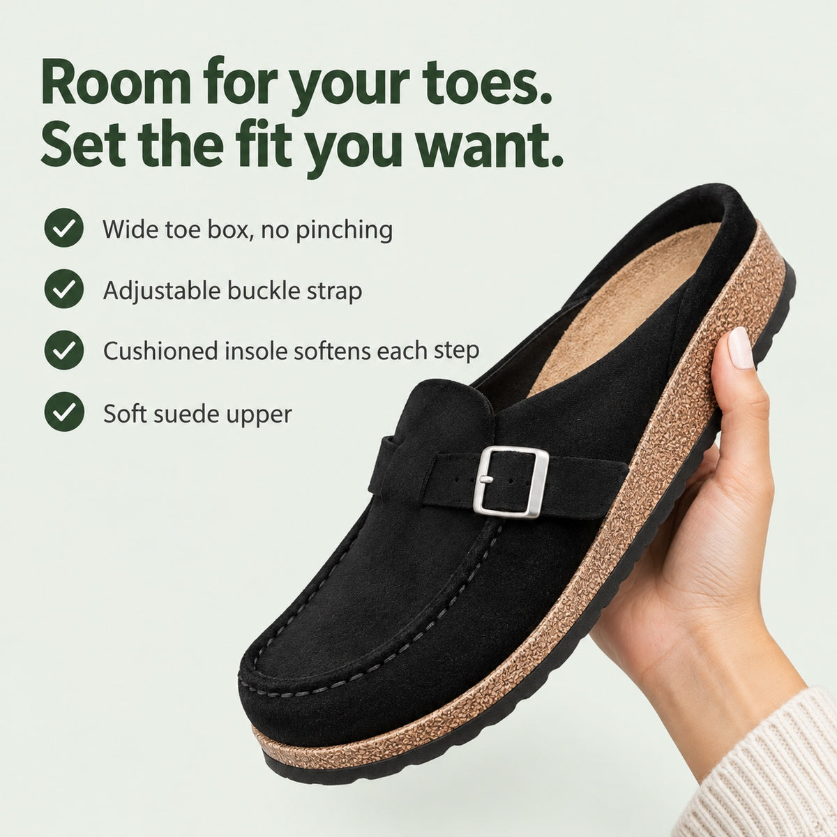 Rosa – Women's Comfort Shoes, key benefits