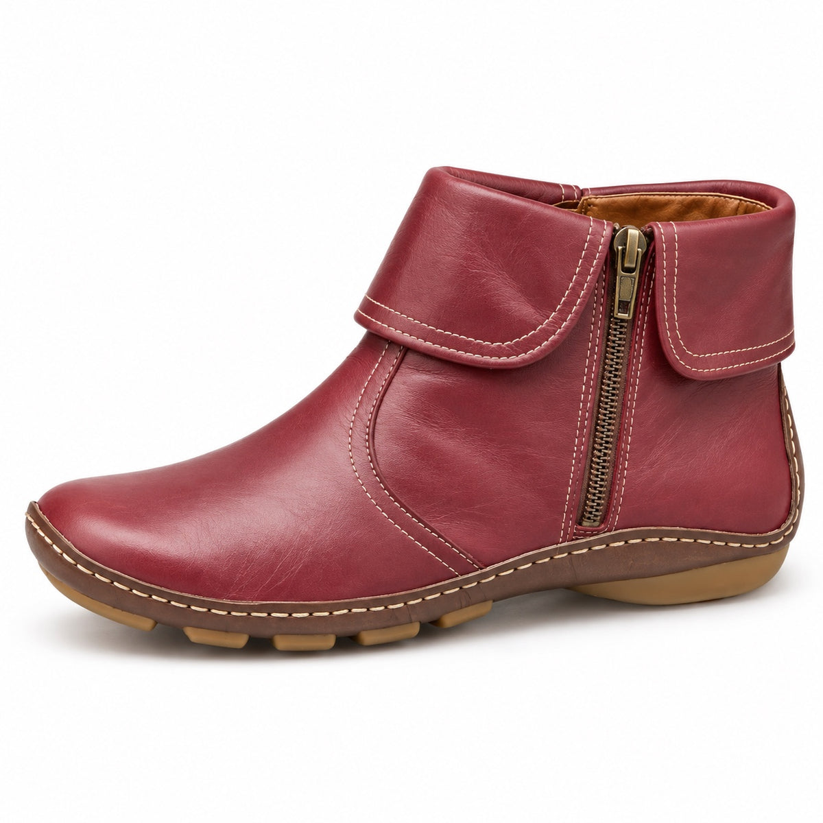 Ruth – Women's Comfort Boots in Red