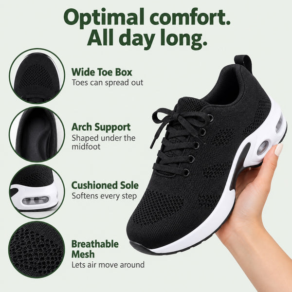 Sadie – Women's Orthopedic Sneakers, features