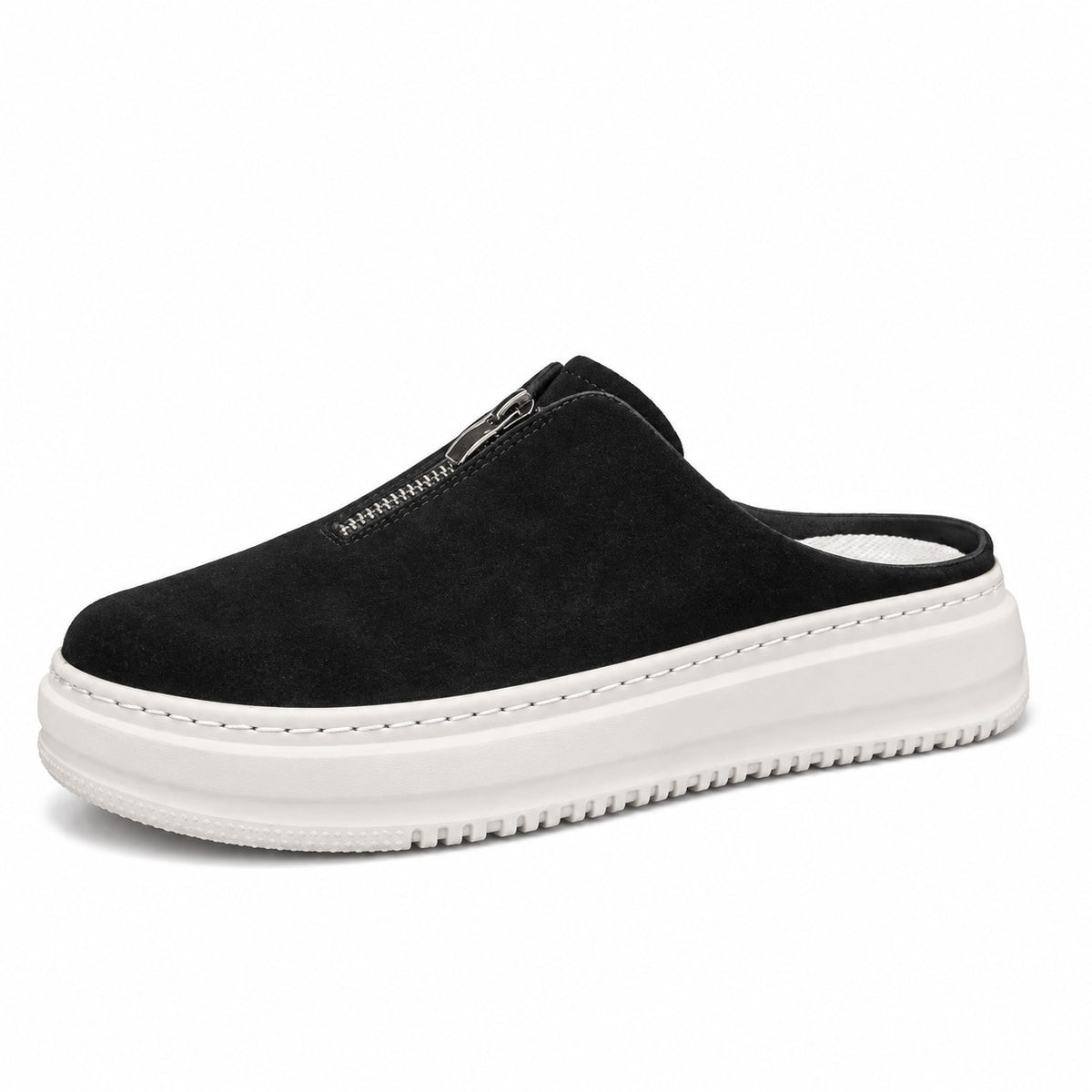 Sage – Unisex Nursing Shoes in Black-White