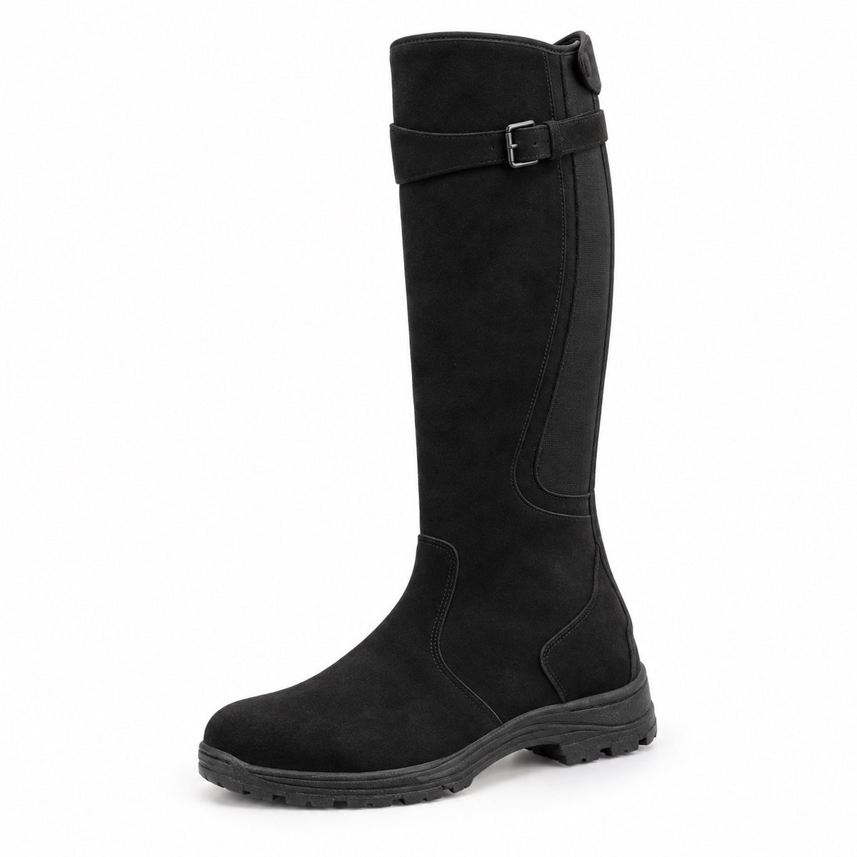 Sarah – Women's Wide Calf Boots in Black