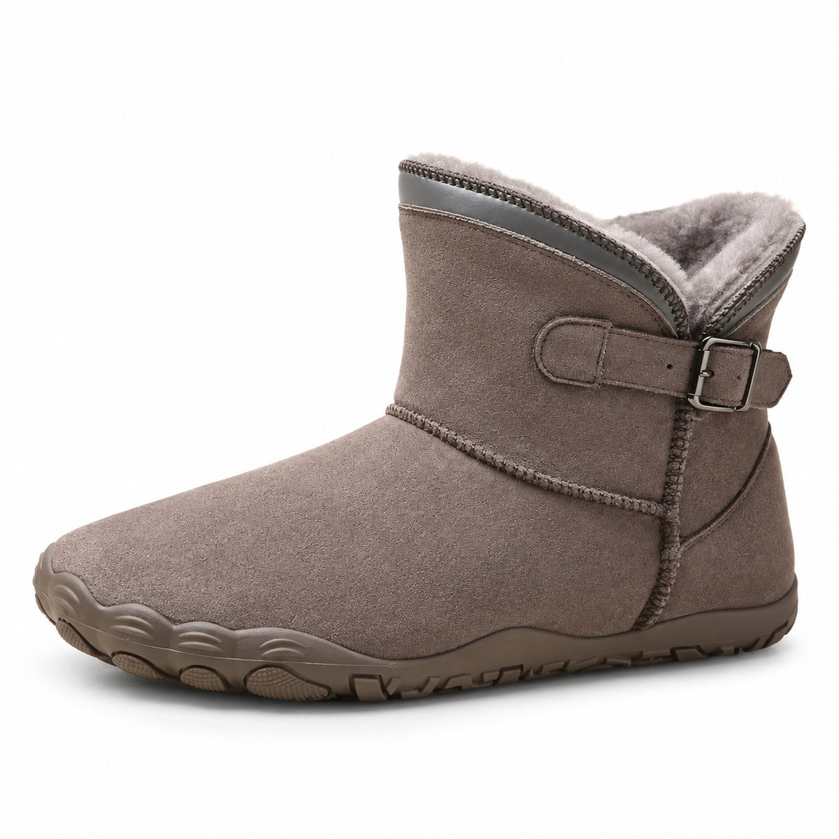 Saunders – Unisex Comfort Boots in Coffee