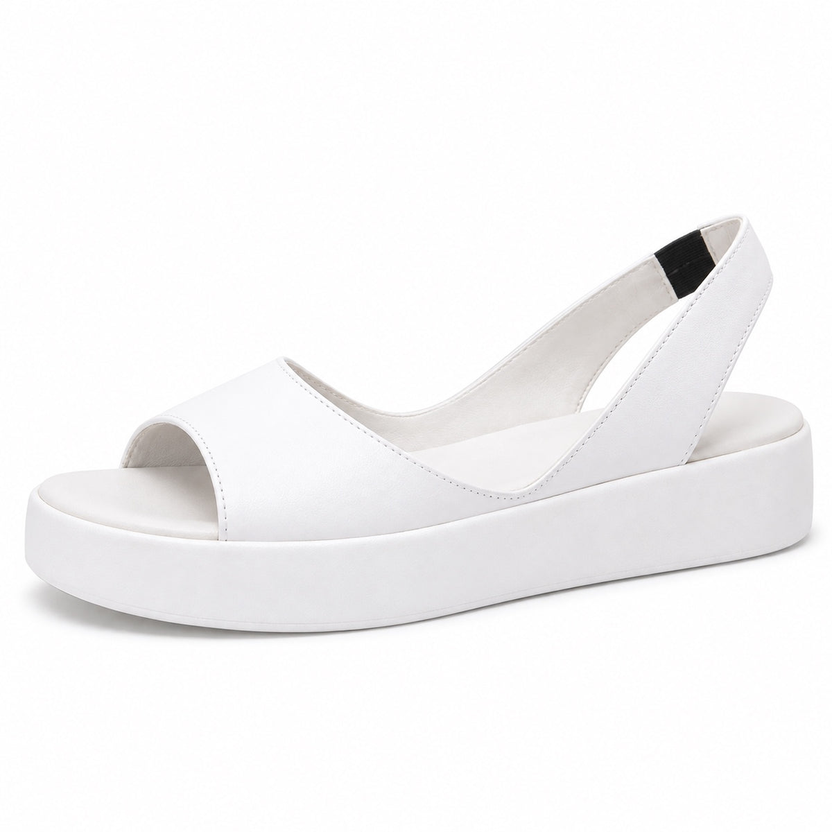 Shari – Women's Wide Toe Box Sandals in White