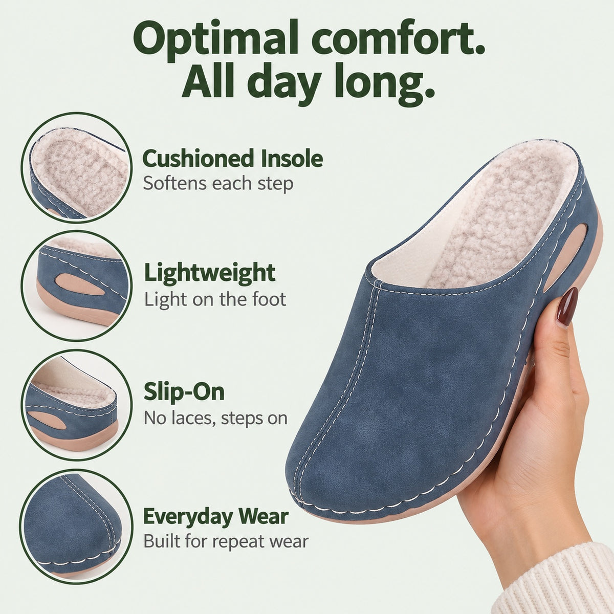 Shawna – Women's Nursing Clogs, features