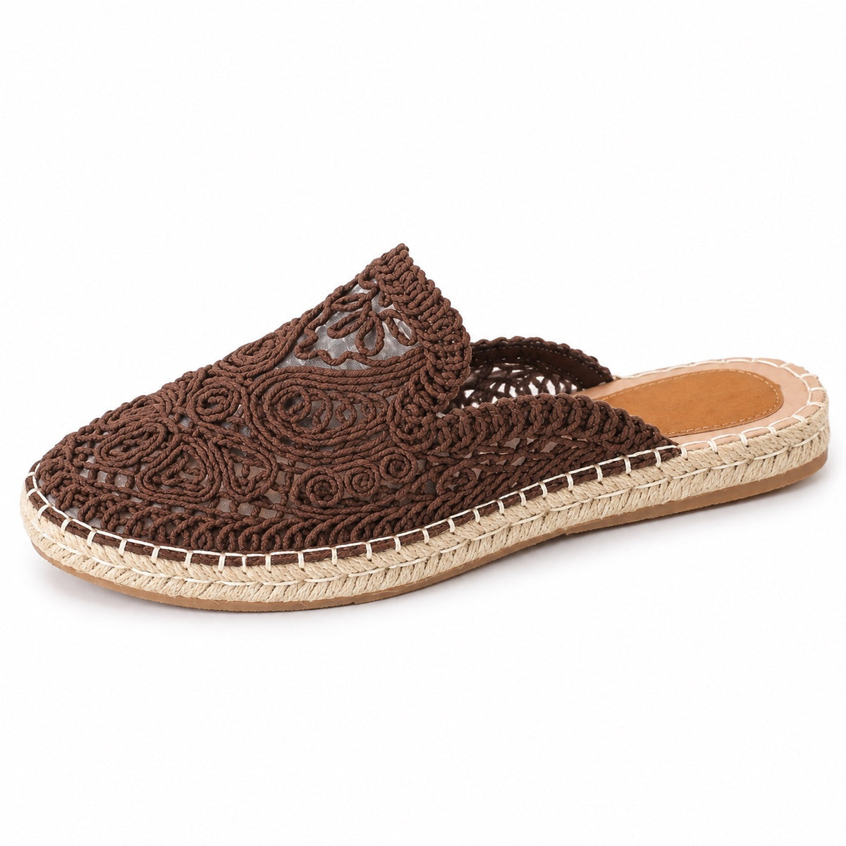 Sidney – Unisex Slip-On Shoes in Coffee Brown