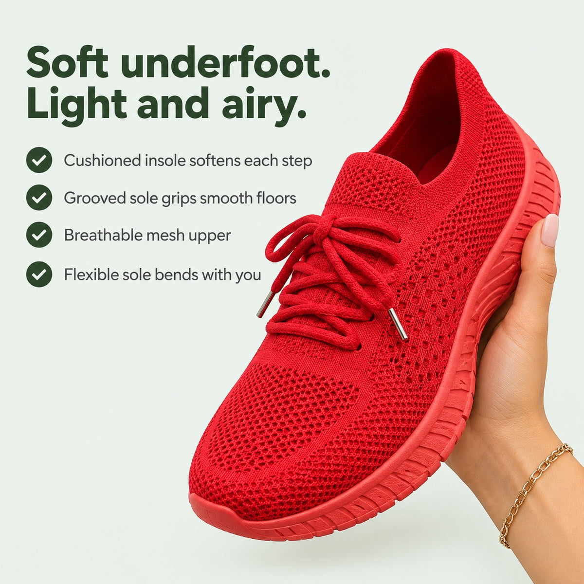 Sims – Unisex Non-Slip Sneakers, key benefits
