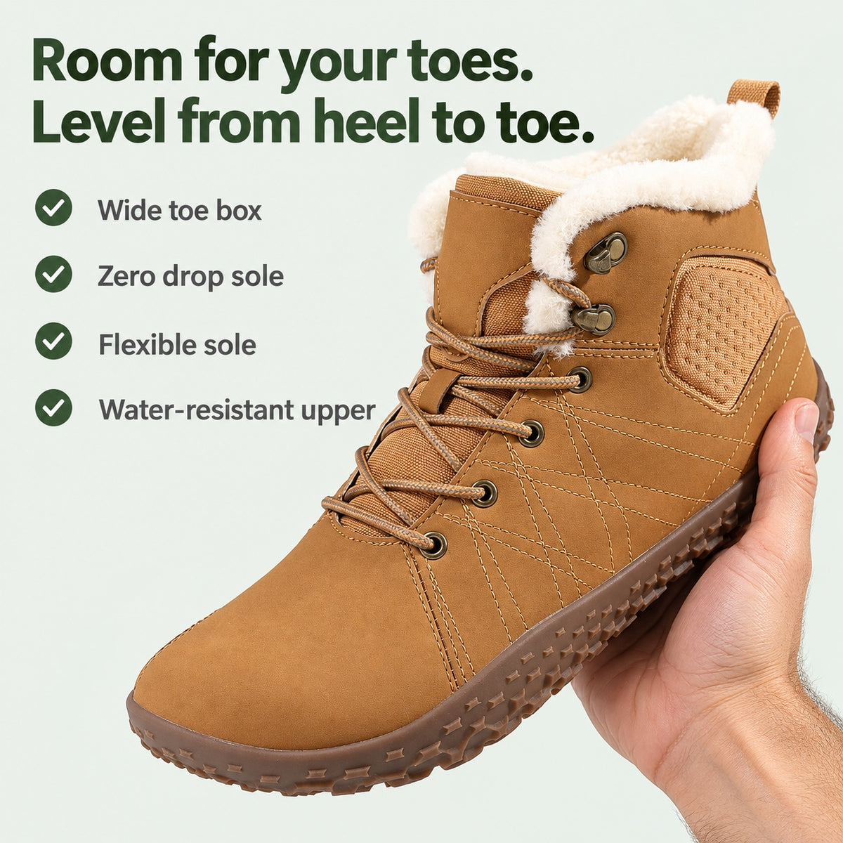 Skyler – Unisex Comfort Boots, key benefits