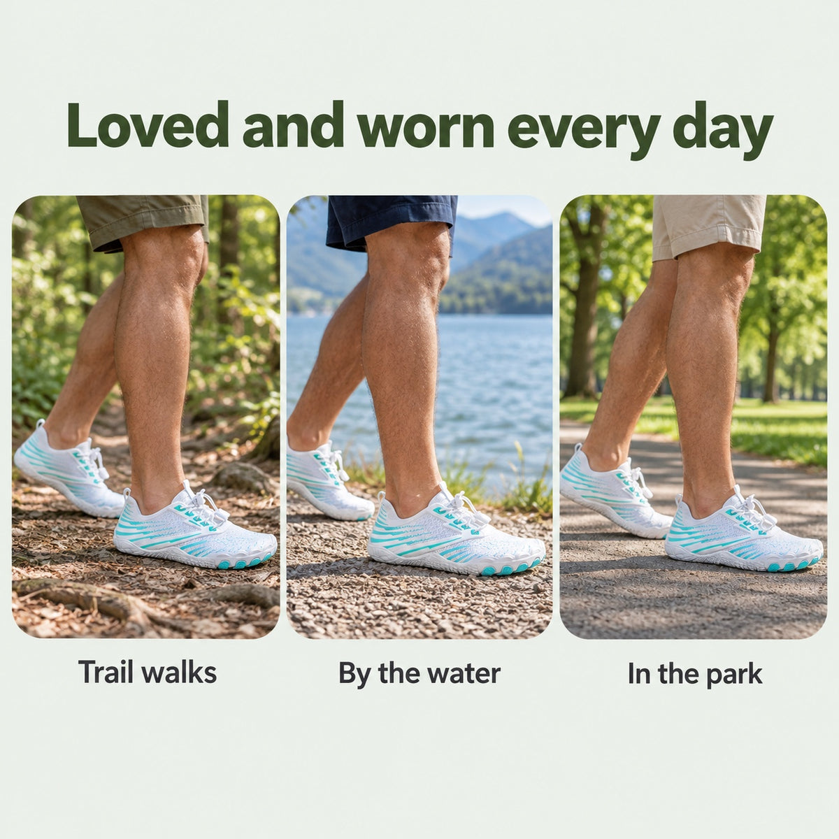 Sparks – Unisex Barefoot Shoes, worn every day
