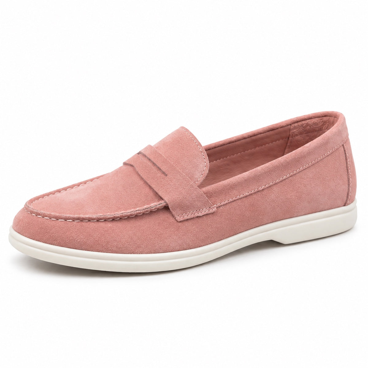 Stephanie – Women's Arch Support Loafers in Pink