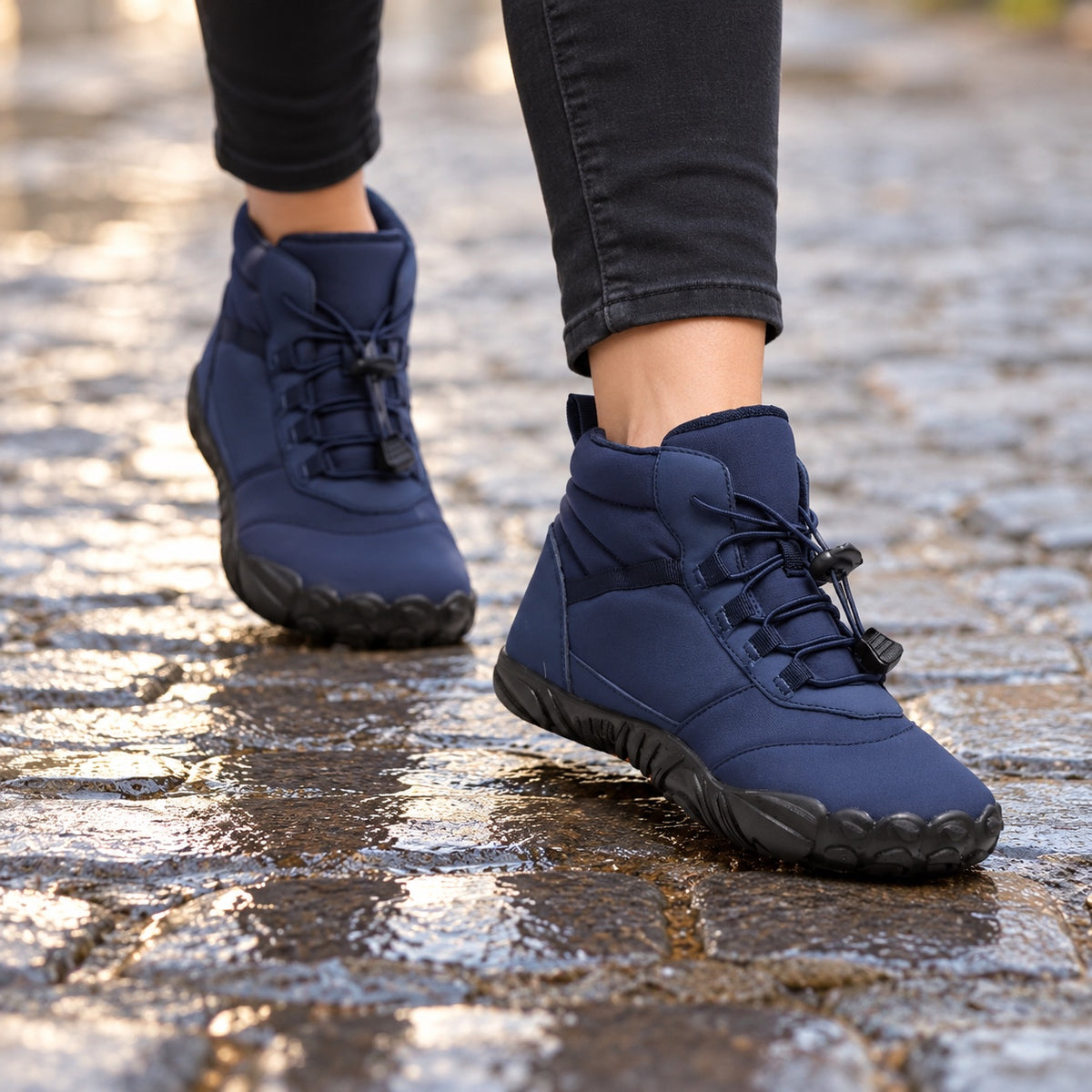 Sylvia – Women's Wide Toe Box Shoes, worn on a walk
