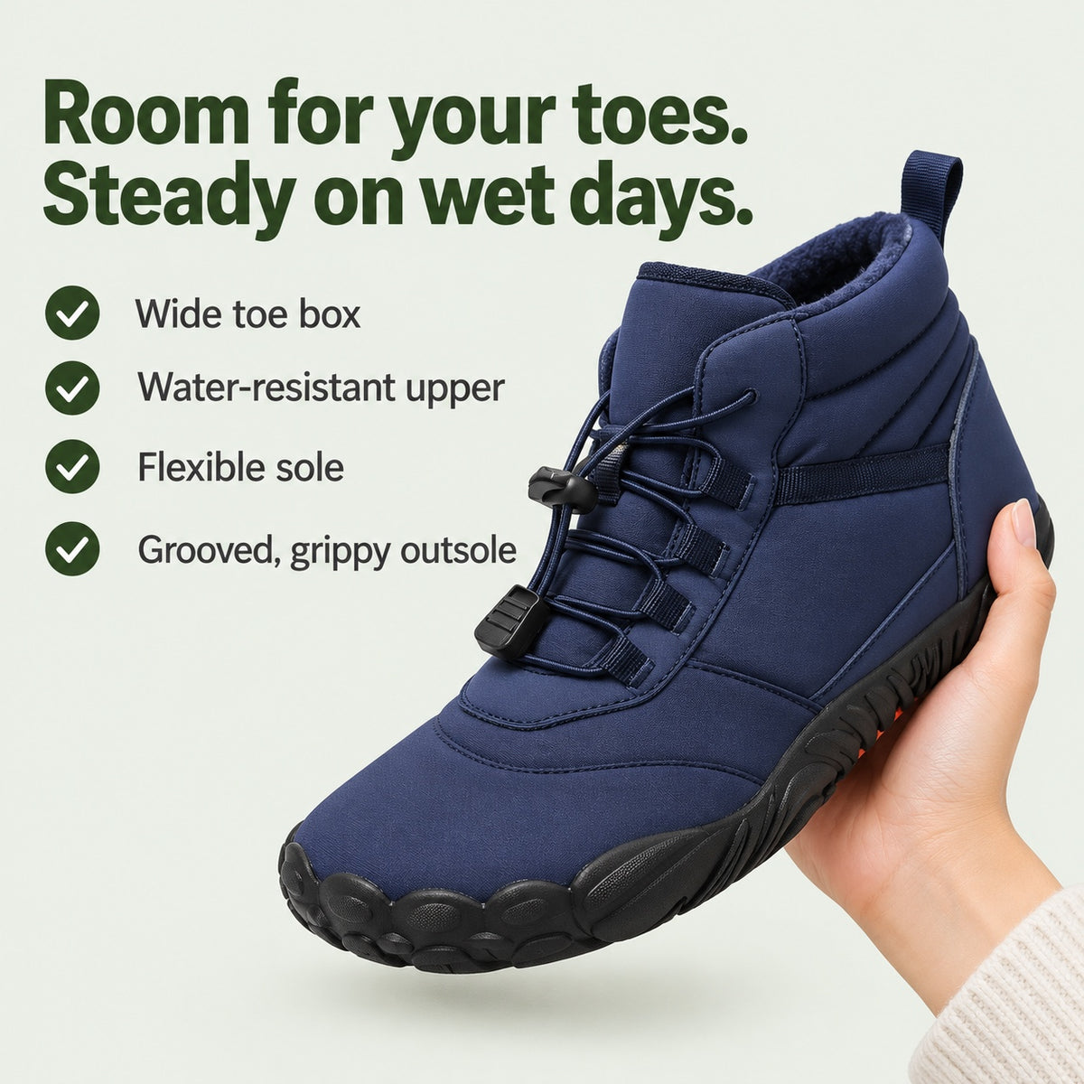 Sylvia – Women's Wide Toe Box Shoes, key benefits