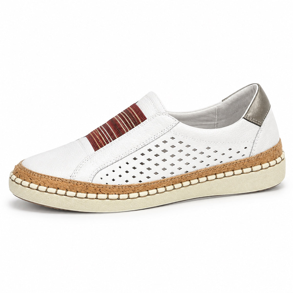 Tamara – Women's Slip-On Sneakers in White