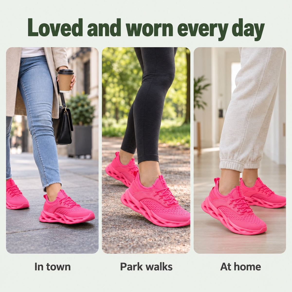 Tatum – Unisex Orthopedic Sneakers, worn every day