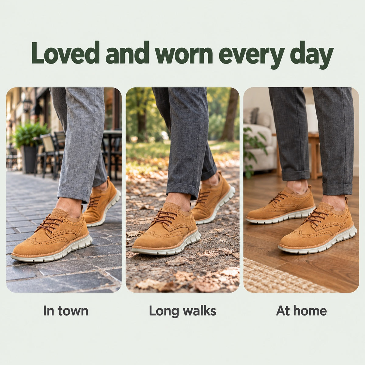 Todd – Men's Walking Sneakers, worn every day