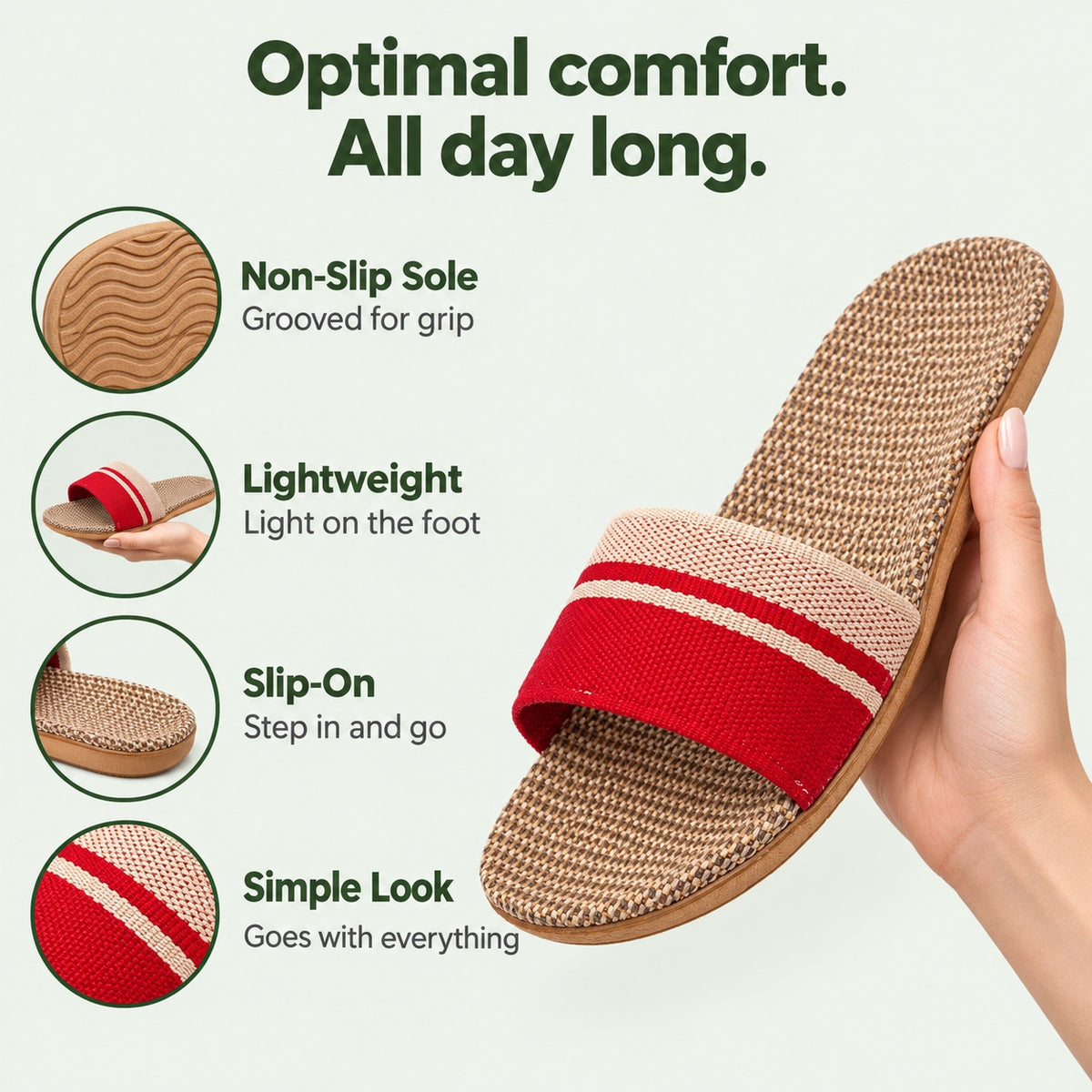 Tricia – Women's Comfort Slippers, features