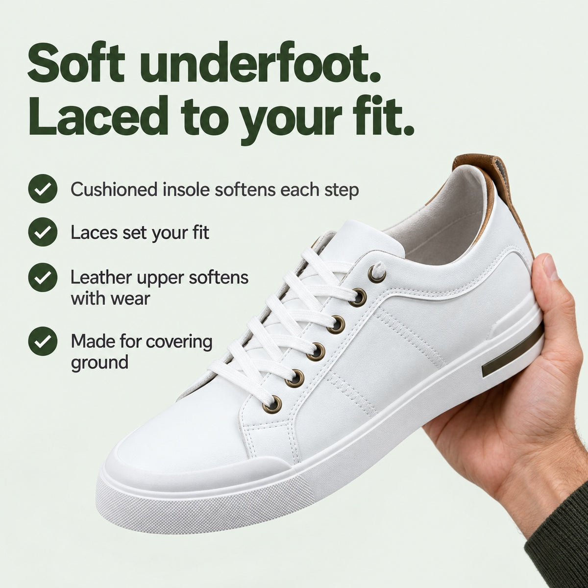 Tyrone – Men's Walking Sneakers, key benefits