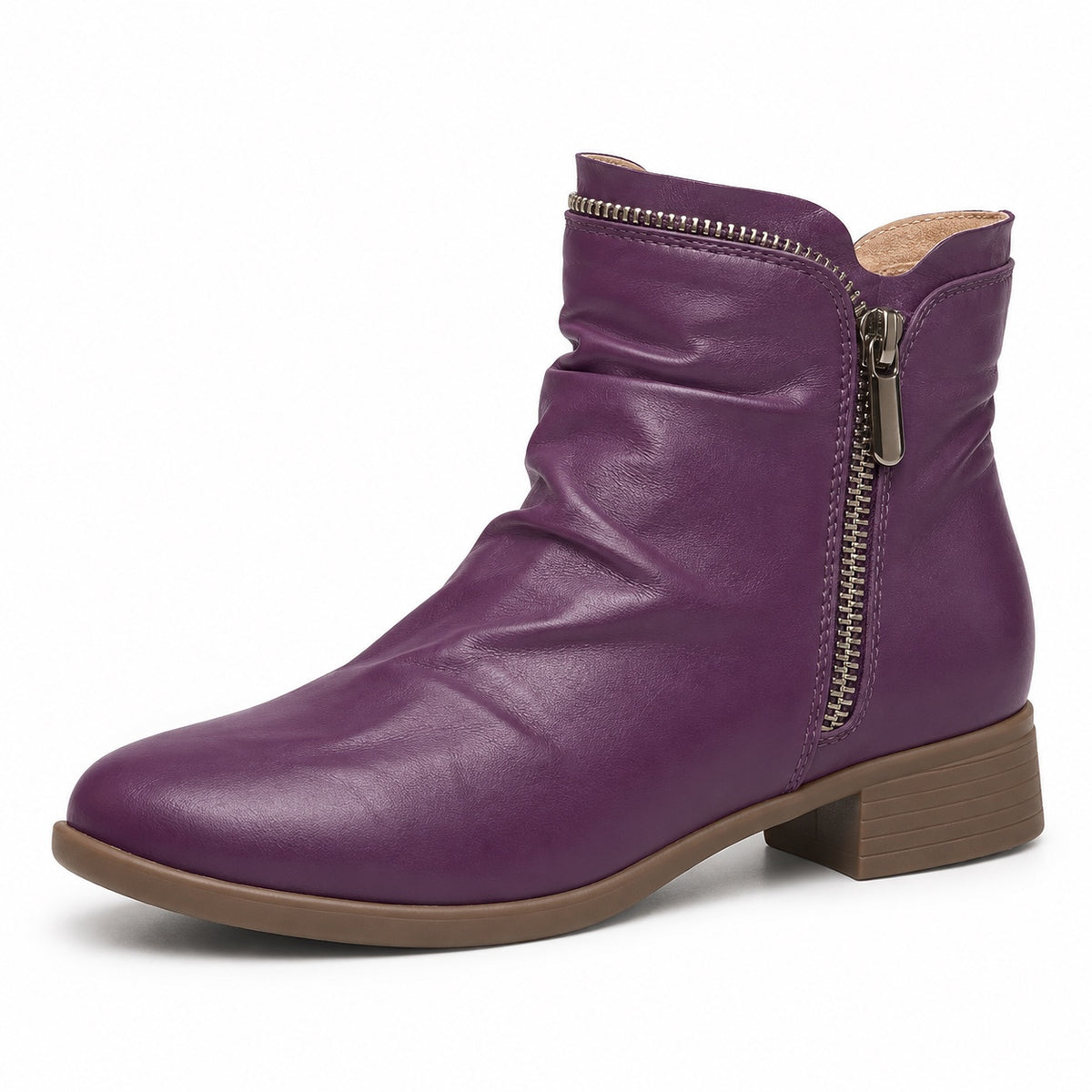 Vanessa – Women's Comfort Boots in Purple