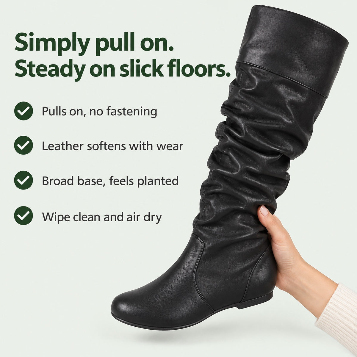 Victoria – Women's Wide Calf Boots, key benefits