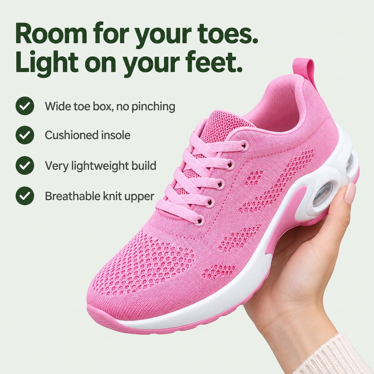 Vivian – Women's Orthopedic Shoes, key benefits