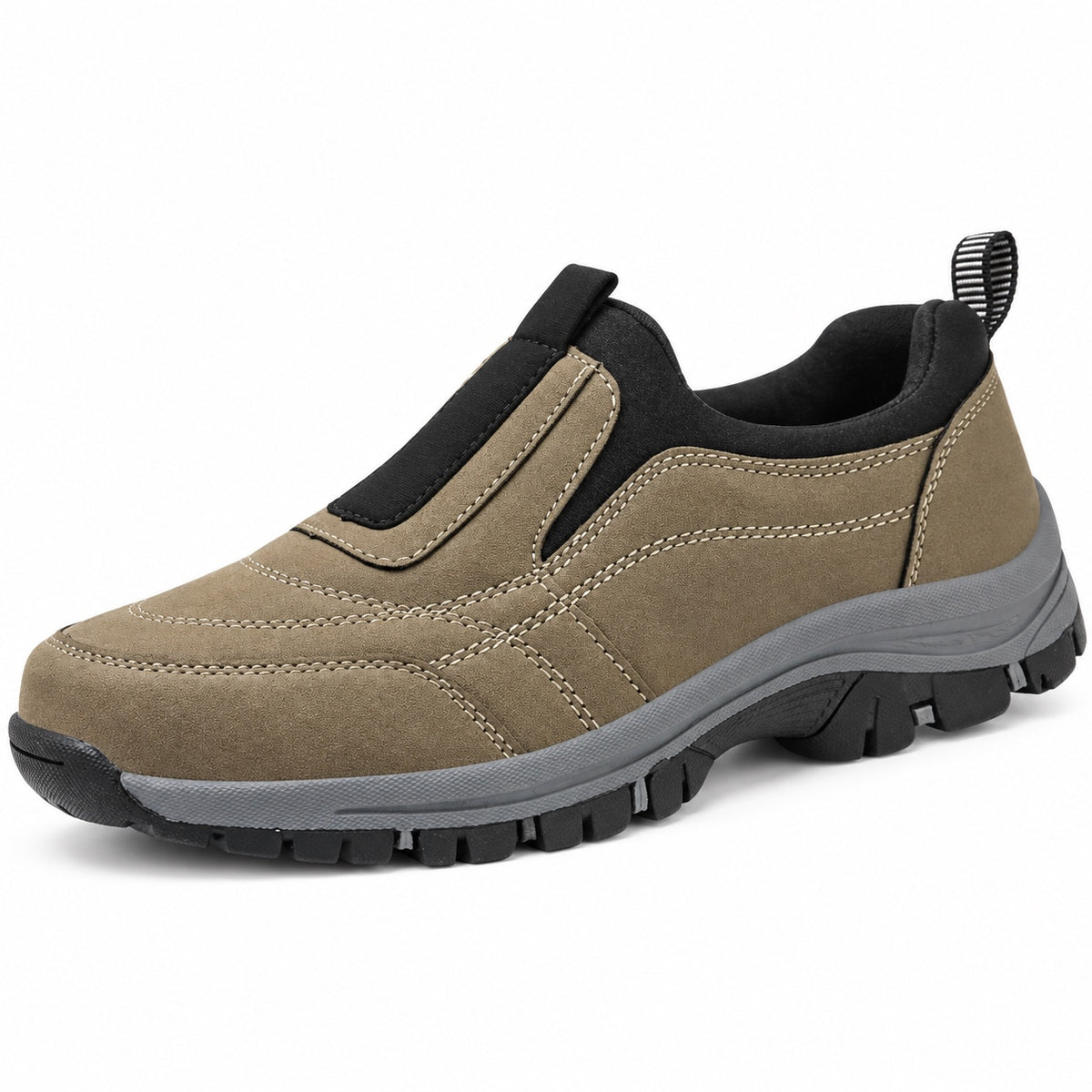 Wade – Men's Orthopedic Shoes in Khaki