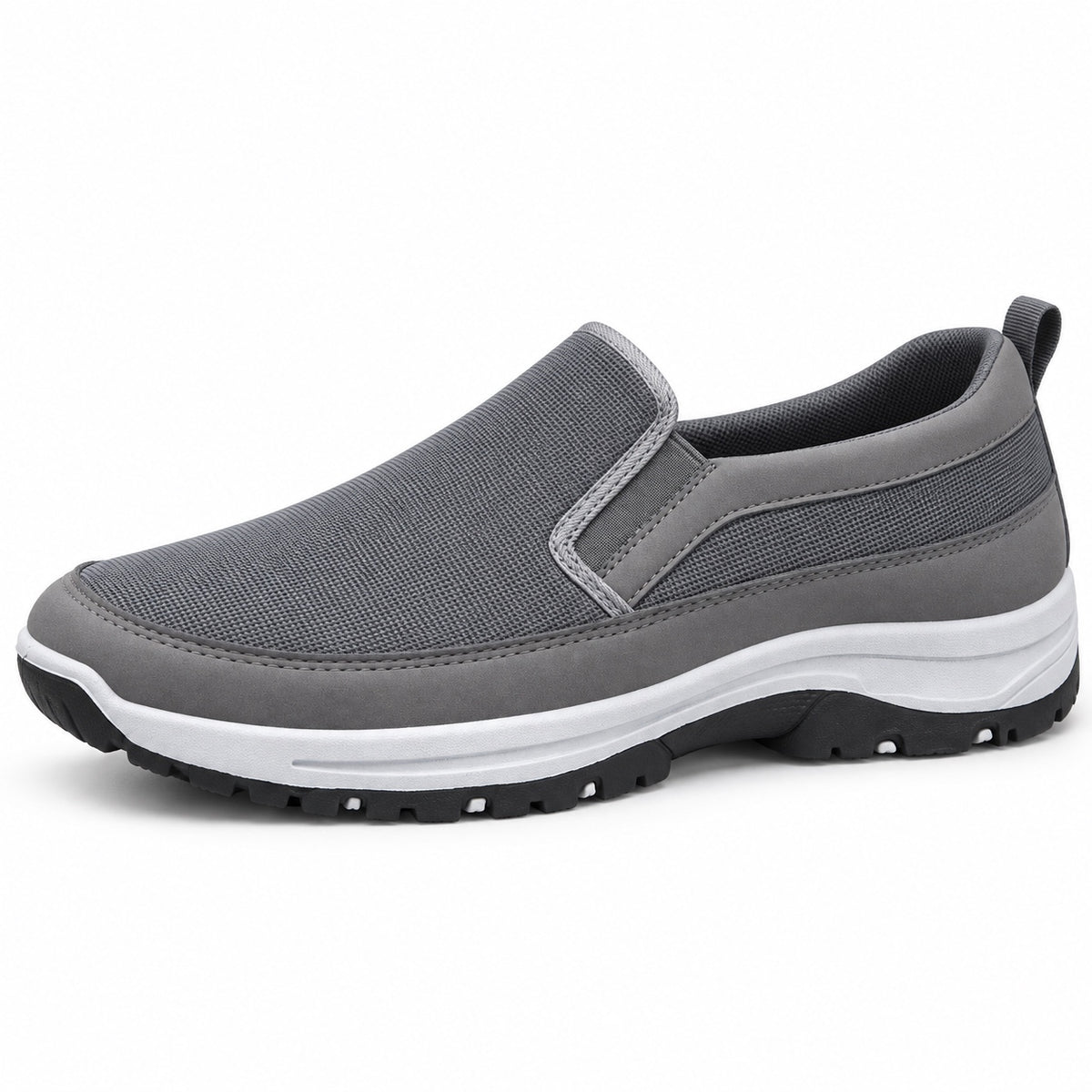 Wallace – Men's Orthopedic Shoes in Grey