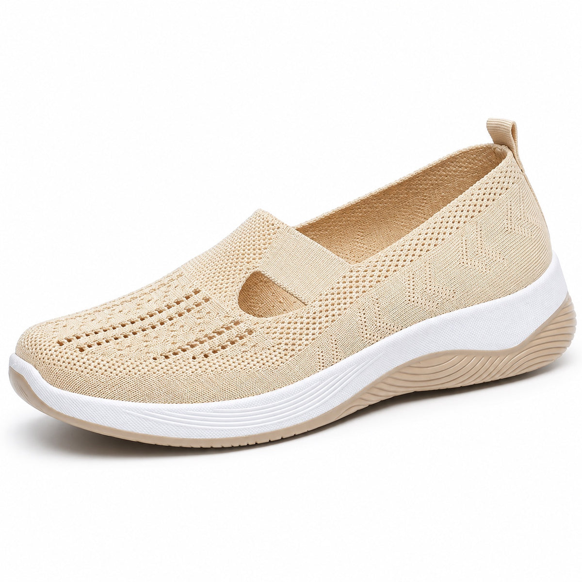 Walsh – Unisex Slip-On Shoes in Cream
