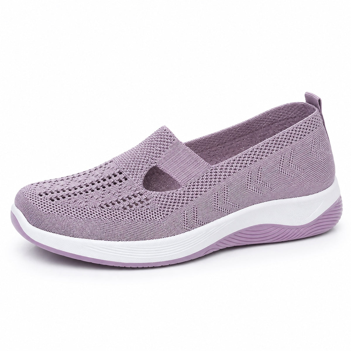 Walsh – Unisex Slip-On Shoes in Lilac