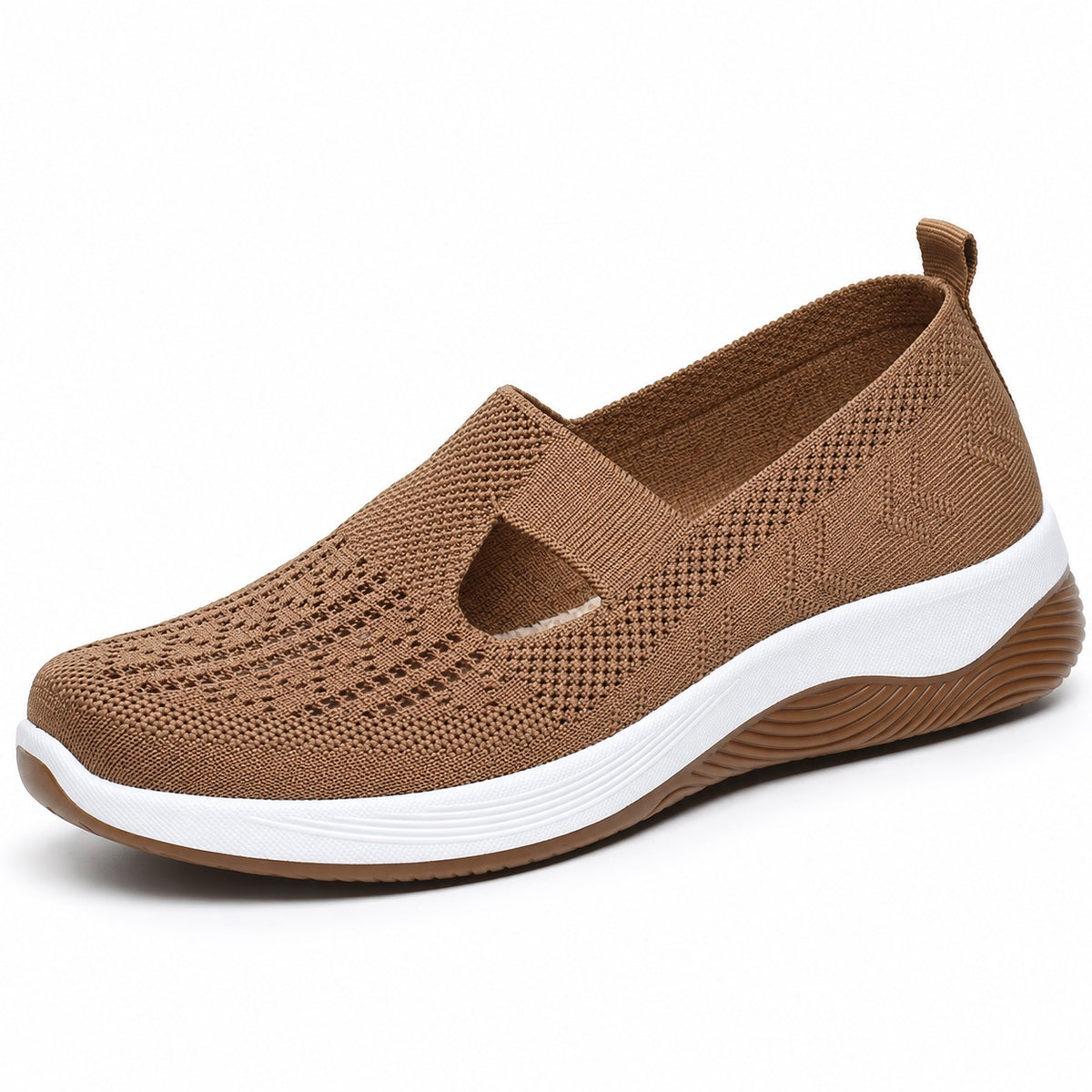 Walsh – Unisex Slip-On Shoes in Brown