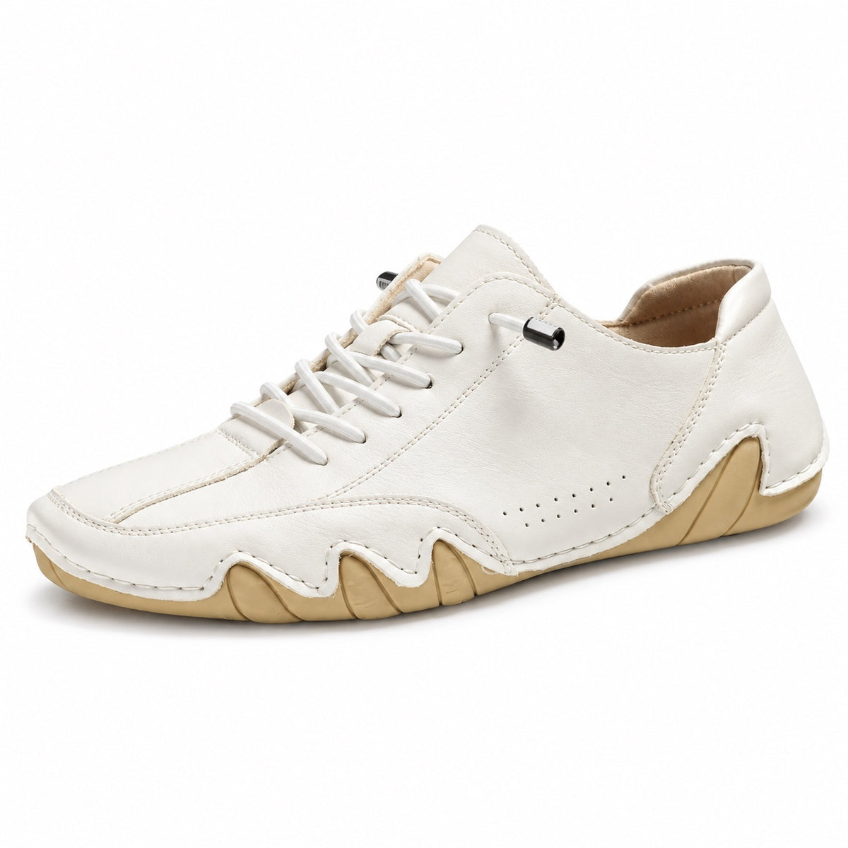 Wendell – Men's Barefoot Shoes in White