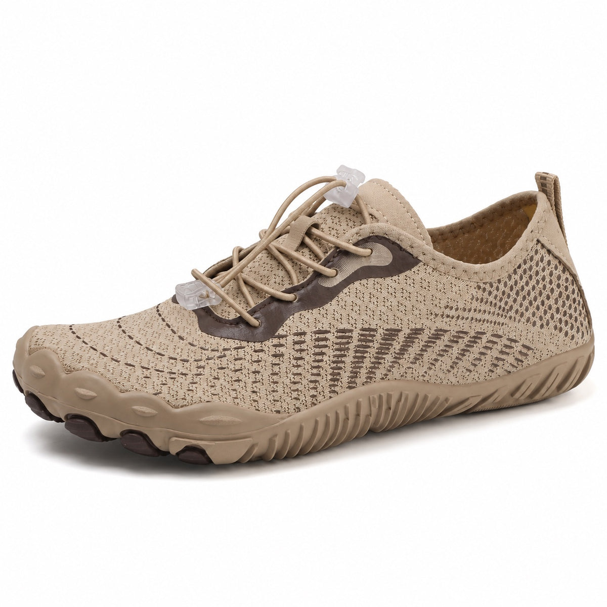 Woods – Unisex Barefoot Shoes in Camel